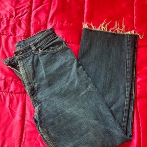 Levi's Dark Blue Flare Jeans